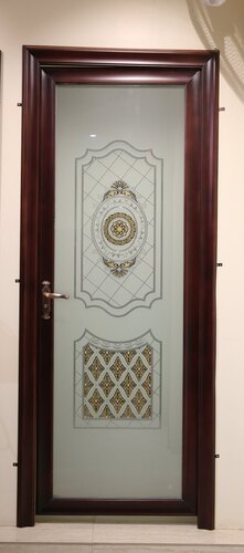 Bathroom Brown Glass Door