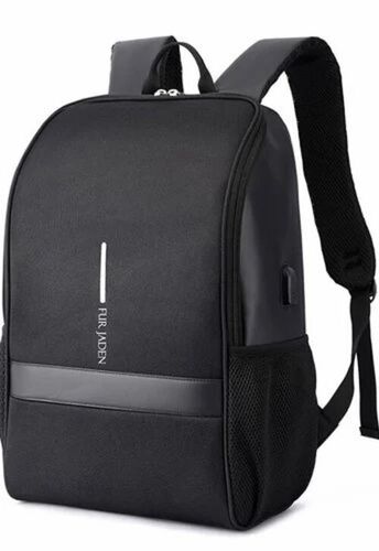 Black Color Polyester Office Laptop Bag