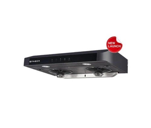 Faber Relish HB BK PB 76 Kitchen Chimney - Wall Mounted, Mesh Auto Clean Filter | Vented Exhaust, 220V