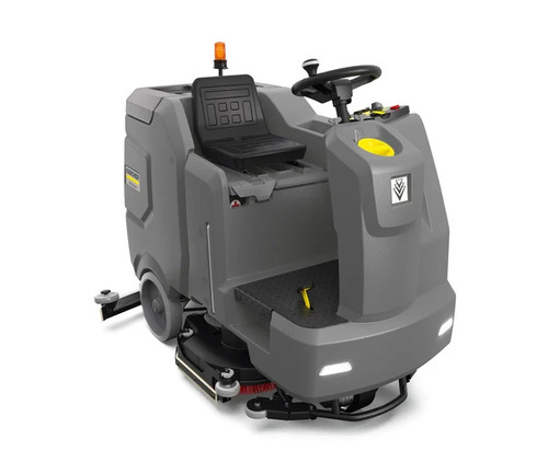 Karcher Ride On Scrubber Dryer - 36V 300Ah Battery, Black Grey | Easy To Use, Battery-Powered Floor Cleaning
