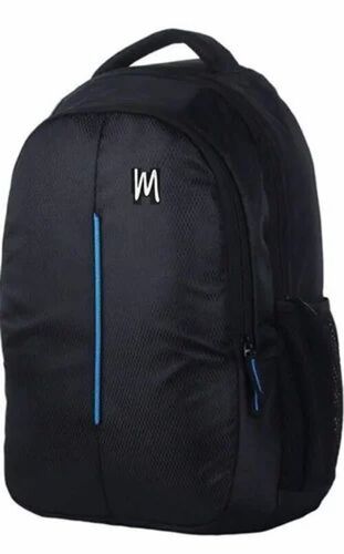 Laptop Backpack - Polyester, 14 Ltr, Black | Durable, Lightweight, Water Proof, Shock Resistant