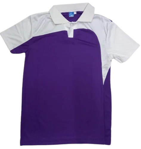 Men Collar Neck T Shirt - Cotton, Regular Fit, Multi Color, Half Sleeves | Lightweight, Soft, Breathable, Quick Dry