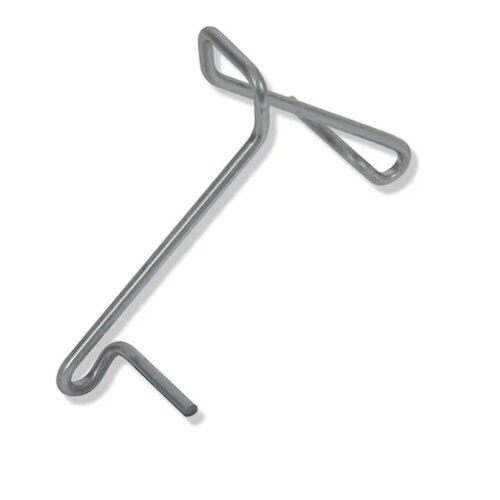 Steel Wire Connecting Clip - Metal A Grade, Standard Size, Silver | Durable, Good Quality, Industrial Use