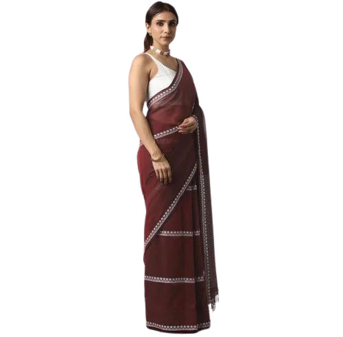 Strip Beautiful Pure Mul Mul Cotton Saree