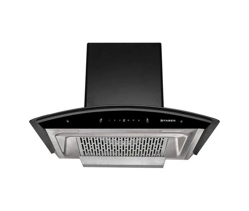 Touch Control Modular Kitchen Chimney - 60cm Width, 1200m3/hr, Filtterless | Wall Mounted, LED Light, 5 Year Warranty