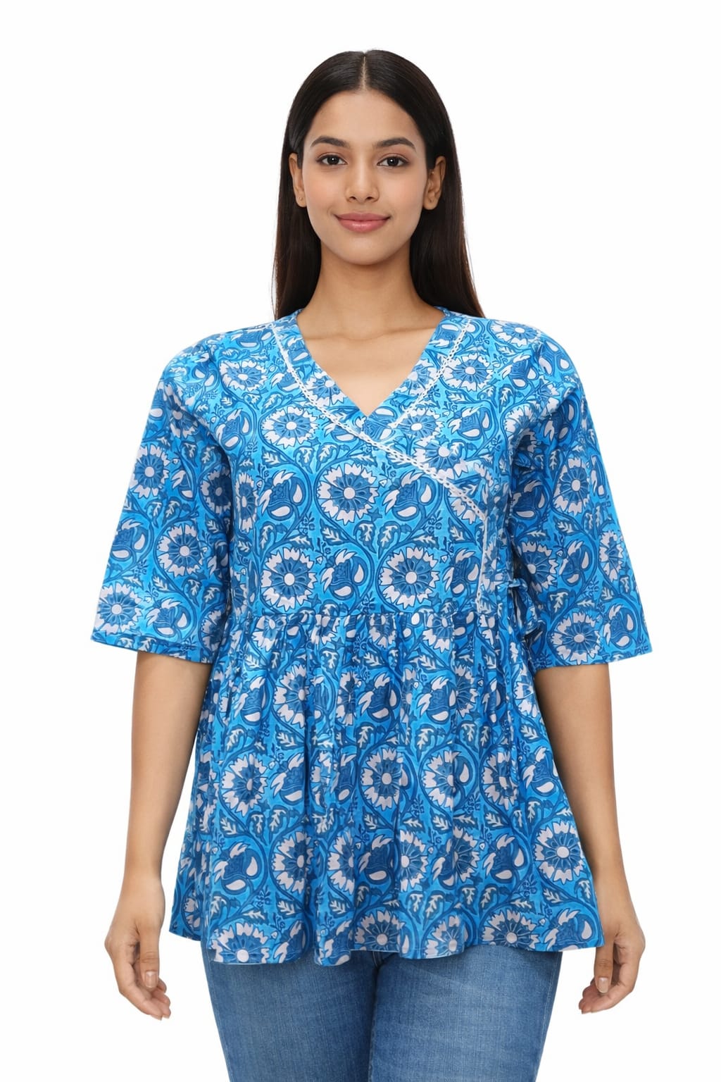 Women Frock Top - Ethnic Region: Indian
