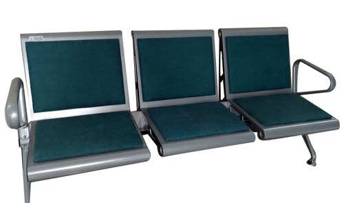 3 Seater Visitor Chair With Arm Support