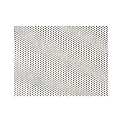 Aluminium Wire Mesh - Aluminum Silver Plain Roll Pattern | Durable Fine Finished Mill Finish Surface
