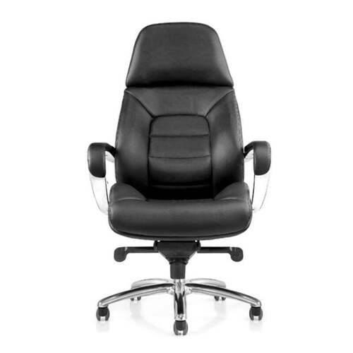 Boss Office Chair - Standard Size, Black | Durable, Easy to Clean, Eco-Friendly