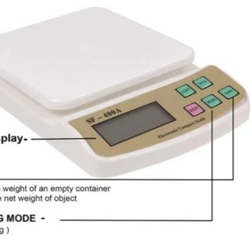 Electronic digital kitchen scale