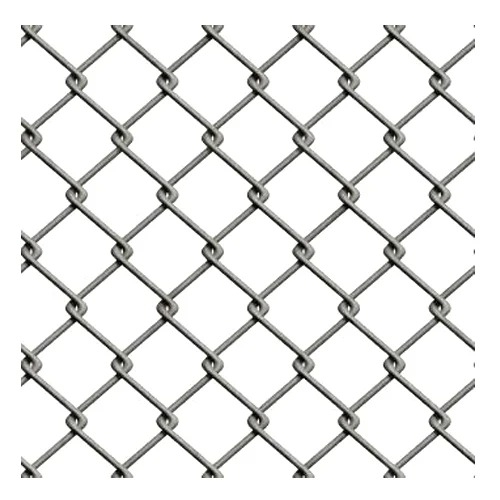 Gi Chain Link Wire Mesh - Galvanized Iron Steel Standard Size Gray Square Holes | Durable Fine Finished Industrial Use 1 Year Warranty