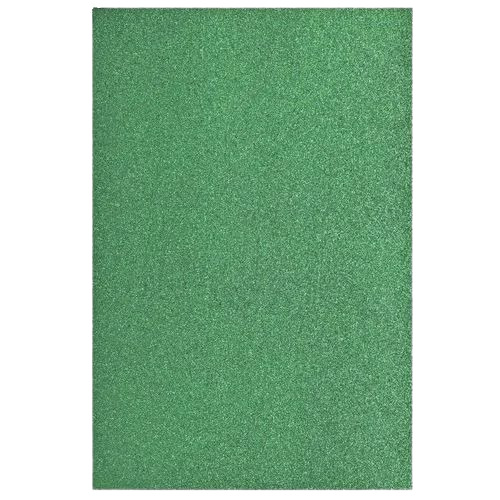 Green Glitter Paper Sheet