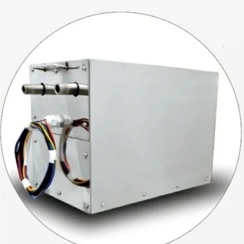 12kW Steam Bath Generator - Stainless Steel, 24x18x30 Inches, White, 230V | Auto Water Level Sensor, Digital Touch Controls, Quiet Operation under 50dB