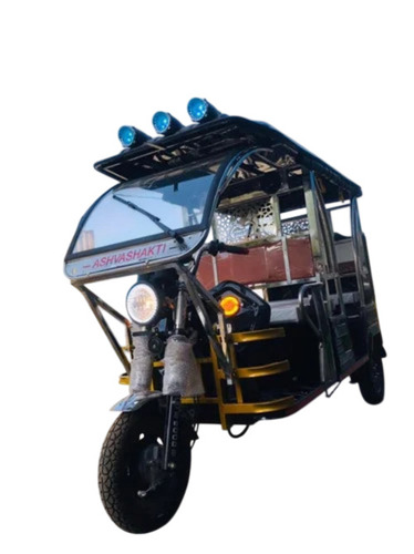 6-Seater Chrome Plus Electric Rickshaw - Features: Zero Emissions