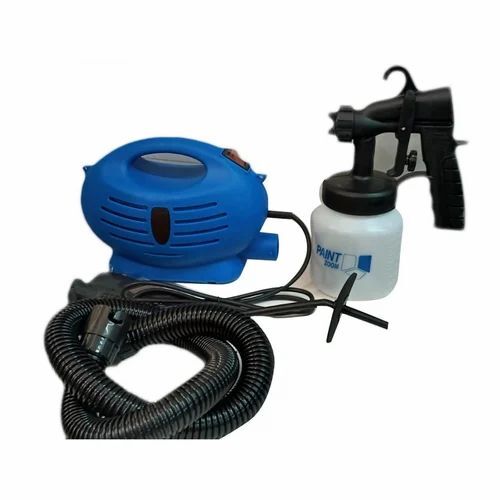 Electric Spray Gun Paint Zoom - Plastic, Standard Size, Blue, 220 Volt | Strong, Portable, Durable, New