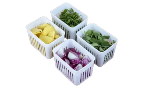 Freezer Storage Box - Color: White