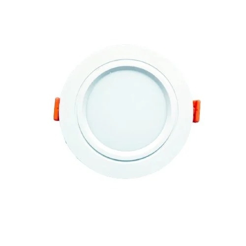 LED Concealed Light - Polycarbonate, Round, White, 110-220V, Single Phase | Sleek Design, Energy Efficient, Dimmable, Long Lifespan