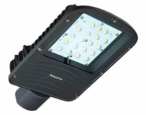 Panasonic 90 Watt Street Light - Aluminium, Black, IP55, Pure White LED, Sensor, 220V | Outdoor Electric Lighting