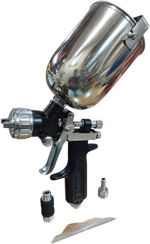 Pilot Color Spray Gun - Steel, Standard Size, Silver | Strong, Portable, 1 Year Warranty