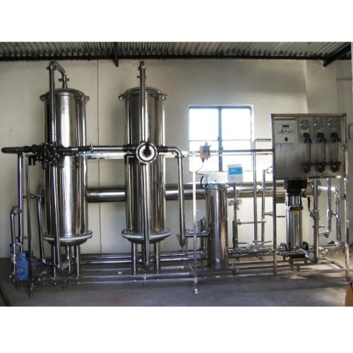 SS mineral water plant