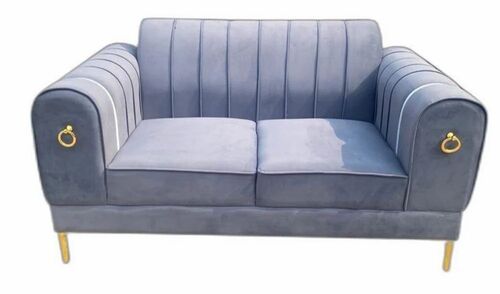 2 Seater Dark Grey Hospital Lounge Sofa