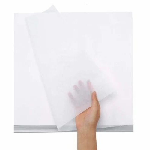 20 Gsm Butter Paper - Paper, Roll, Double Side Coated | White, Food Packaging, Custom Size