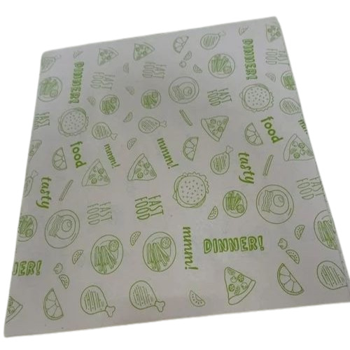 55 Gsm Paper Jumbo Roll - Coated Butter Paper 295MM White, Greaseproof Food Grade Glossy