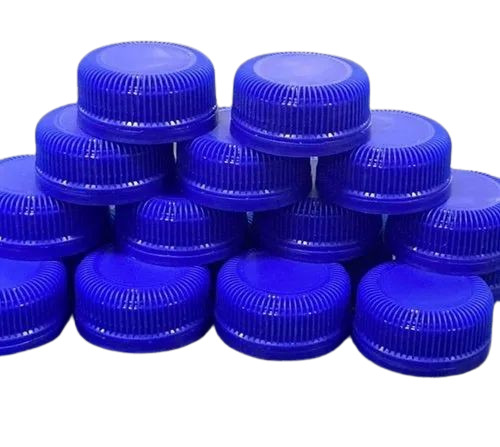 Blue Color Plastic Bottle Cap - Plastic, Round, Various Sizes, Screw Cap, Durable Lightweight Leak Proof