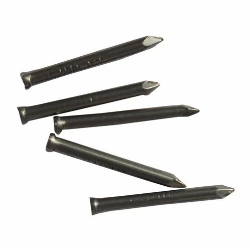 Durable Rust Proof Steel Nails - Steel, Standard Size, Silver | Corrosion Resistant, Eco Friendly, A Grade, Hard Round Shape