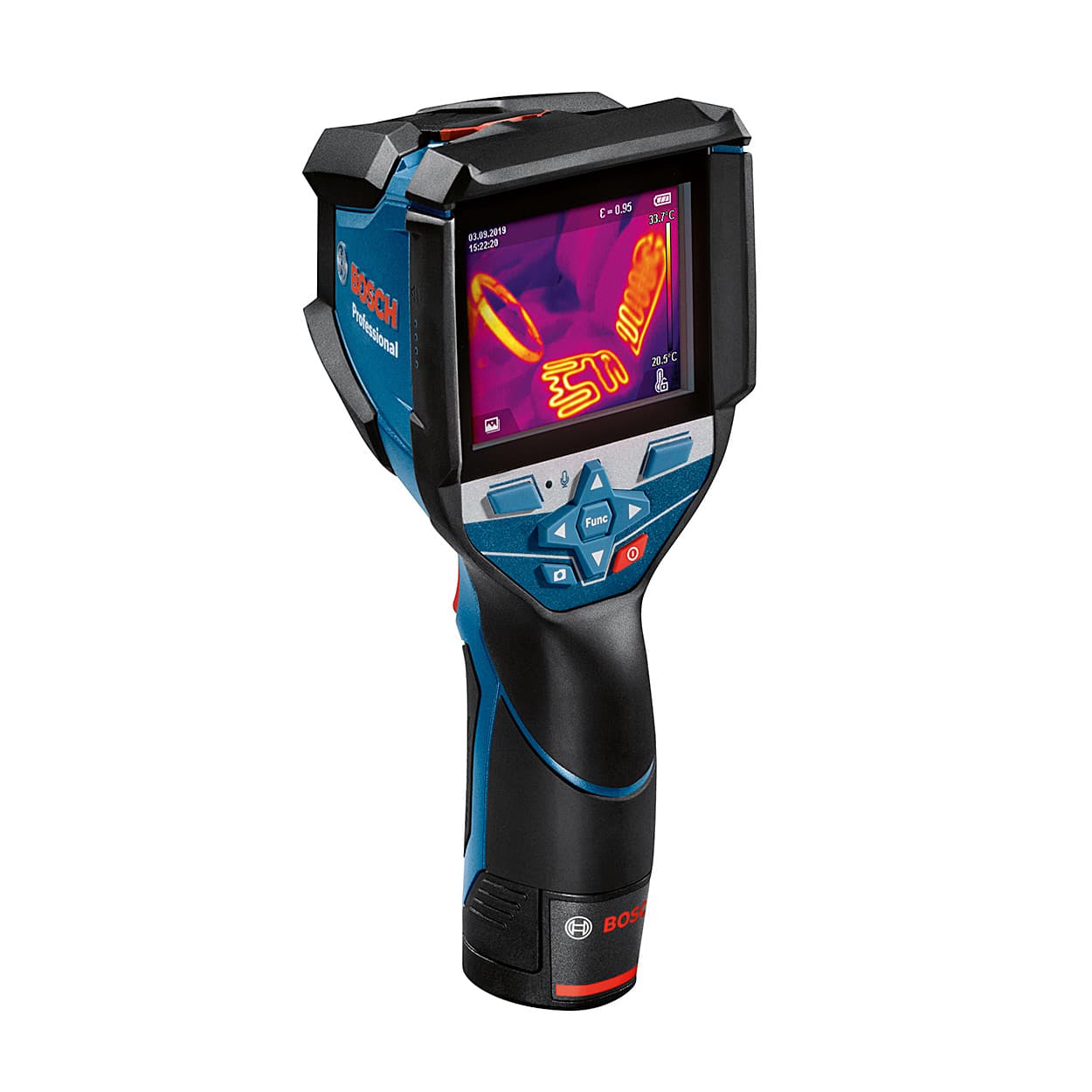 GTC 400 C Professional Thermal Camera - Plastic Metal Black 160x120 Infrared WiFi Hotspot IP53 Dust Splash Proof