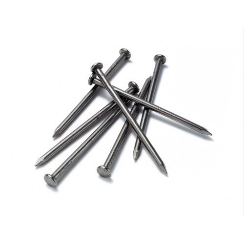 Iron Wire Nails - Iron, Standard Size, Silver | Corrosion Resistant, Long Lasting, Eco Friendly, A Grade
