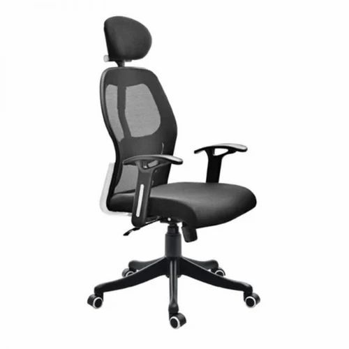 Neck Support Office Chairs - Standard Size, Black | Durable, Eco-Friendly, Comfortable