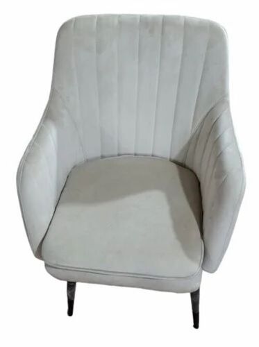 White Single Seater Sofa Chair