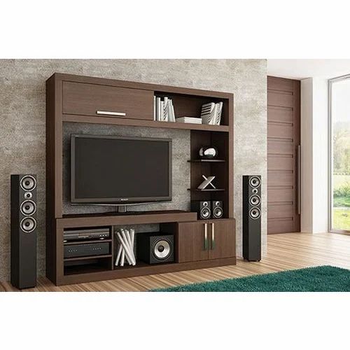 Wooden Wall Tv Unit