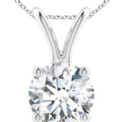 2.51 Carat Round Brilliant F VS1 Lab Grown Diamond