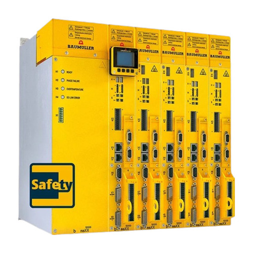 Baumuller AC Drive - Yellow White, 500 kW, 380-480 V, 50 Hz, Single Phase | Industrial Use