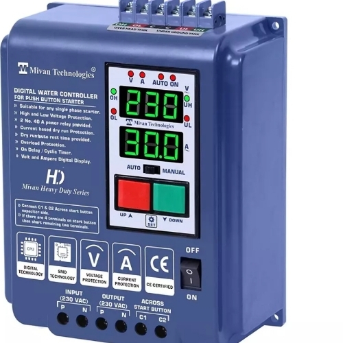 Digital Water Controller For Push Button Starter