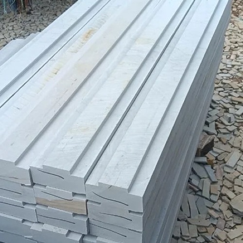 Grey sandstone door frame