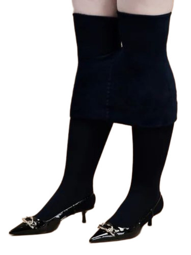 Ladies Stockings - Polyester, Standard Size, Black, Slim-Fit, Anti Wrinkle, Breathable, Quick Dry, Washable