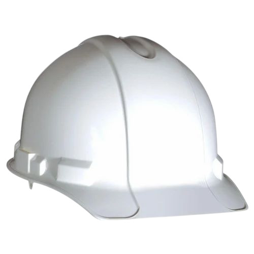 Pe Safety Helmets - Color: White
