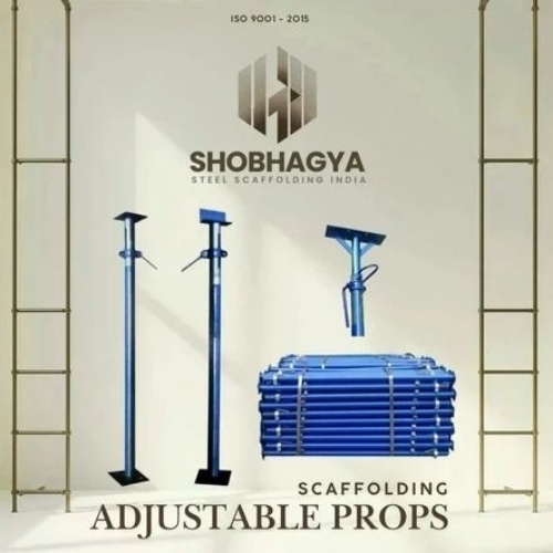 Scaffolding adjustable props