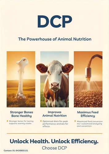 DCP Di Calcium Phosphate Feed Grade For Animal Feed