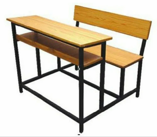 Kids Mild Steel School Dual Desk Bench