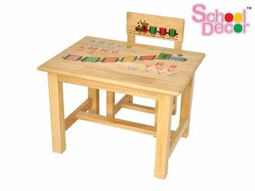 Kids School Table Chair Set