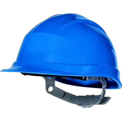 Light Blue Safety Helmets - PVC, Standard Size, Multiple Colors | Open Face, Durable, 6 Month Warranty