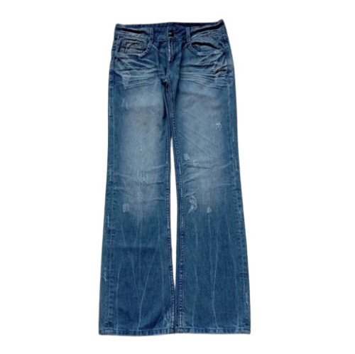 Men Denim Jeans - Denim, Sizes S-XXXL, Blue, Washed, Breathable, Anti Wrinkle, Quick Dry, Shrink Controlled