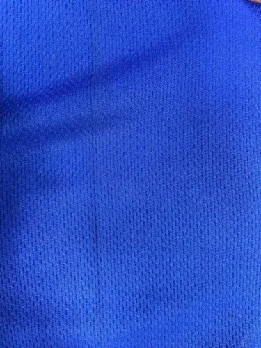 Blue Polyester Fabric - Application: Garments Industry