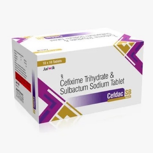 Cefixime And Sulbactum Tablets - Strip Packaging, Good Quality | A Grade, Tablet Form, Dosage As Directed By Physician, Hospital Use