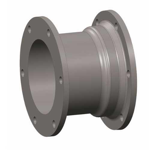 Ductile Iron Pipe Fitting - A Grade Iron Gray Round Section | Corrosion Resistant Durable Eco Friendly Industrial Use