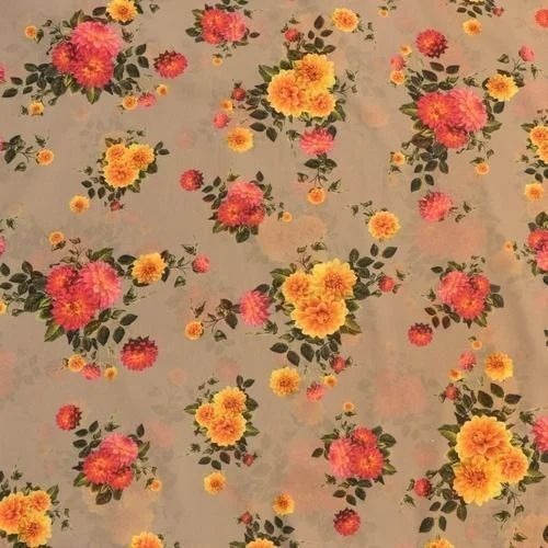 Floral Printed Georgette Fabric